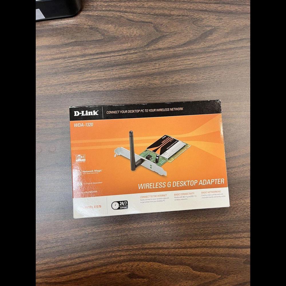 D - Link Wireless G Computer  Desktop Adapter WDA - 1320